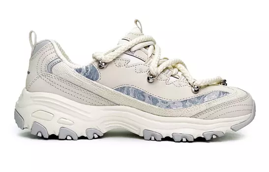 Кроссовки Skechers Chunky Sneakers Women's Low-top White/blue, синий/белый