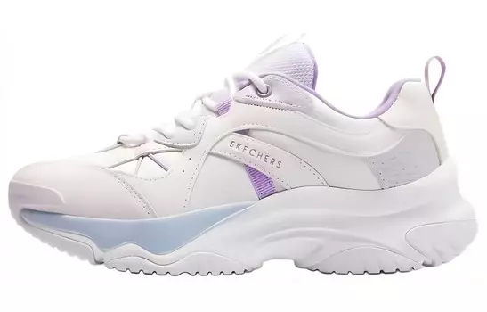 Кроссовки Skechers Chunky Sneakers Women's Low-top White, фиолетовый