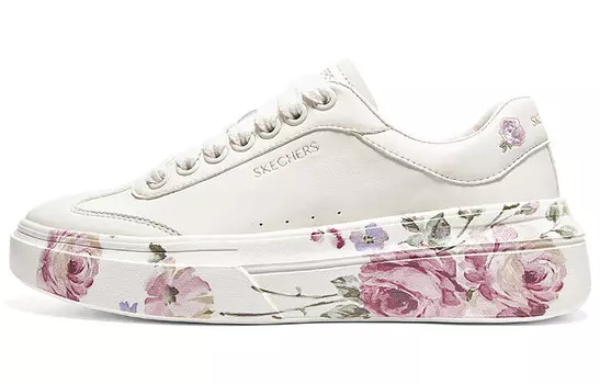 Кроссовки Skechers Cordova Classic Skateboarding Shoes Women's Low-top White/Pink, белый