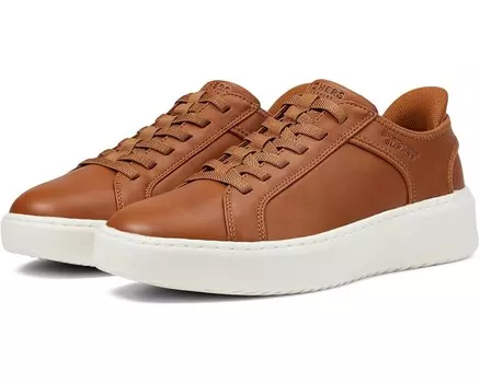 Кроссовки SKECHERS Court Break - Double Vented Hands Free Slip-Ins, цвет Cognac