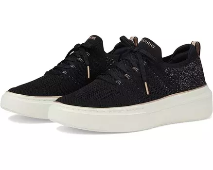 Кроссовки SKECHERS Court Classics Cordova Classic - Sparkling Dust, цвет Black/Gold
