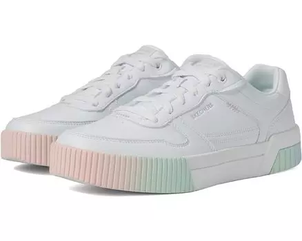 Кроссовки SKECHERS Court Classics Jade - Soft Glow, белый