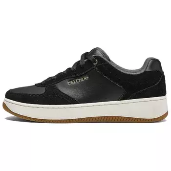 Кроссовки Skechers Court Classics Skateboarding Shoes Men Low-top Black, черный