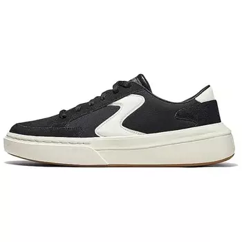 Кроссовки Skechers Court Classics Skateboarding Shoes Men Low-top Black/Beige, черный