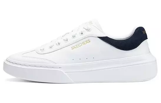 Кроссовки Skechers Court Classics Skateboarding Shoes Men Low-top White, белый/синий