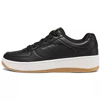 Кроссовки Skechers Court Classics Skateboarding Shoes Women's Low-top Black, черный
