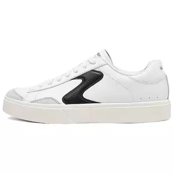 Кроссовки Skechers Court Classics Skateboarding Shoes Women's Low-top White/black, белый/черный