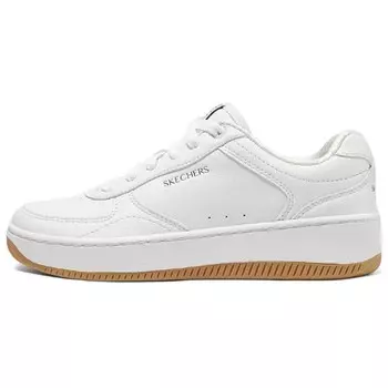 Кроссовки Skechers Court Classics Skateboarding Shoes Women's Low-top White/yellow, белый/желтый
