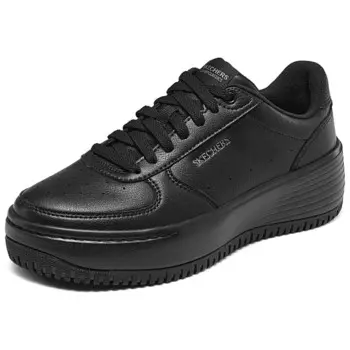 Кроссовки Skechers Court Classics Skateboarding Shoes Women's Low-top Black, черный