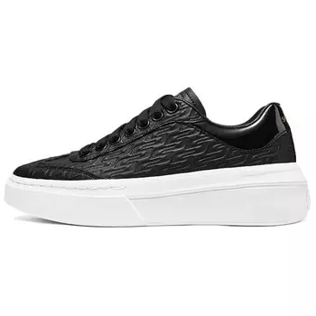 Кроссовки Skechers Court Classics Skateboarding Shoes Women's Low-top Black&White, белый