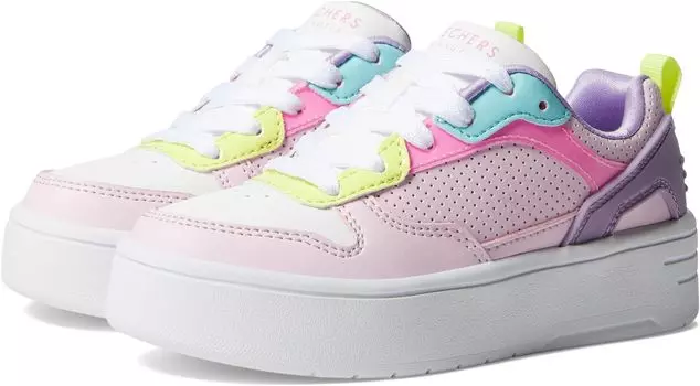 Кроссовки Skechers Court High - Classic Crush 310191L, цвет Pink/Multi