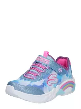 Кроссовки SKECHERS, цвет Blue/Light blue