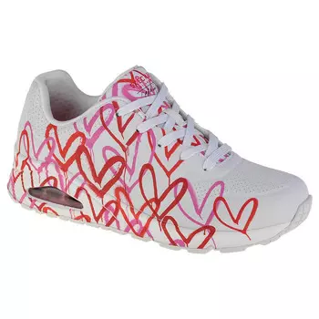 Кроссовки Skechers, цвет weiss/rosa/weiss