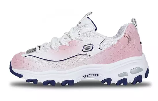 Кроссовки Skechers D"Lites 1.0 Chunky, белый/розовый