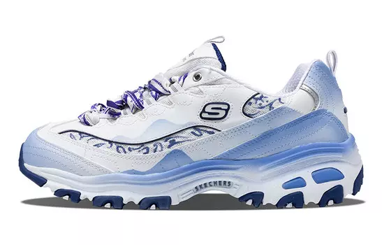 Кроссовки Skechers D"Lites 1.0 Chunky Sneakers Women's Low-top Blue/white, синий