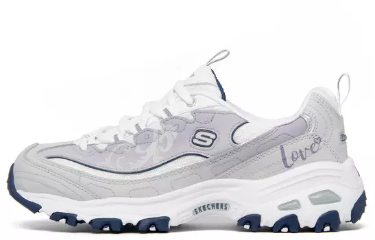 Кроссовки Skechers D"Lites 1.0 Chunky Sneakers Women's Low-top Purple, светло-фиолетовый