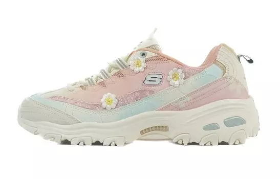 Кроссовки Skechers D"Lites 1.0 Chunky Sneakers Women's Low-top Cherry Blossom Powder, цвет Cherry Blossom Pink