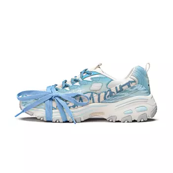 Кроссовки Skechers D"Lites 1.0 Chunky Sneakers Women's Low-top Blue/white, голубой