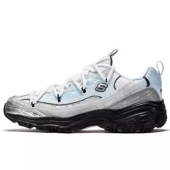 Кроссовки Skechers D"Lites 1.0 Chunky Sneakers Women's Low-top Blue/black, синий