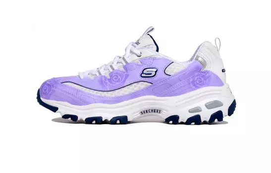 Кроссовки Skechers D"Lites 1.0 Chunky Sneakers Women's Low-top White/purple, цвет Light Lavender