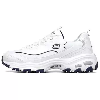 Кроссовки Skechers D"Lites 1.0 Chunky Sneakers Women's Low-top White, хаки