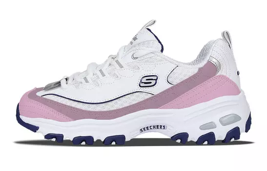 Кроссовки Skechers D"Lites 1.0 Chunky Sneakers Women's Low-top Chalk White, белый