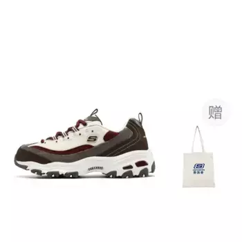 Кроссовки Skechers D"Lites 1.0 Chunky Sneakers Women's Low-top Rouge Campeche/Brun, коричневый