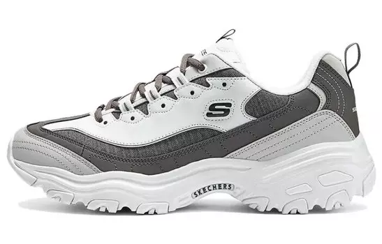 Кроссовки Skechers D"Lites 1.0 Lifestyle Shoes Men Low-top White/Black, белый/черный