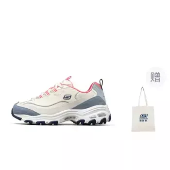 Кроссовки Skechers D"Lites 1.0 Lifestyle Shoes Women's Low-top White/Blue, белый/синий
