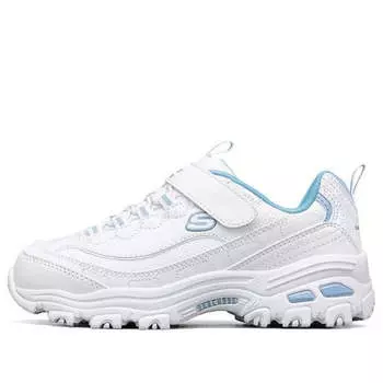 Кроссовки Skechers D'lites 1.0 Low-Running Shoes -KIDS White, белый