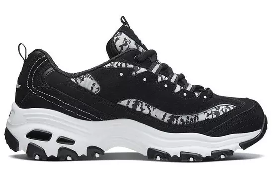Кроссовки Skechers D'Lites 1.0 Running Shoes Black/White Women's