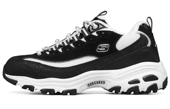 Кроссовки Skechers D Lites White/Black Women's