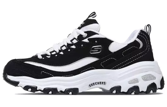 Кроссовки Skechers Chunky Sneakers Women's Low-Top Black White