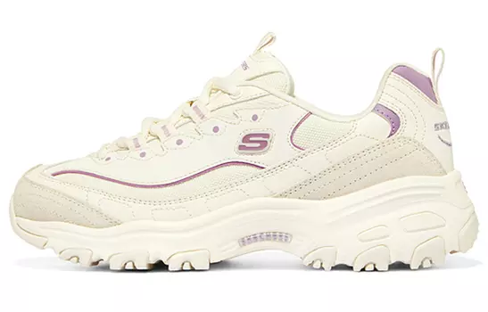 Кроссовки Skechers D'Lites 'Creamwhite Purple' Women's