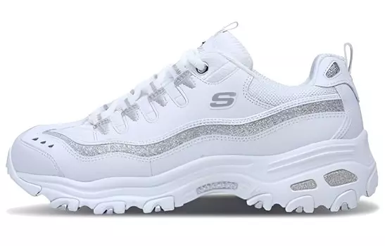 Кроссовки Skechers D'lites White Silver Women's