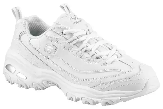 Кроссовки Skechers "D'Lites-Fresh Start", повседневная обувь, полуботинки, туфли на шнуровке с функциями Bio-Dri, белый