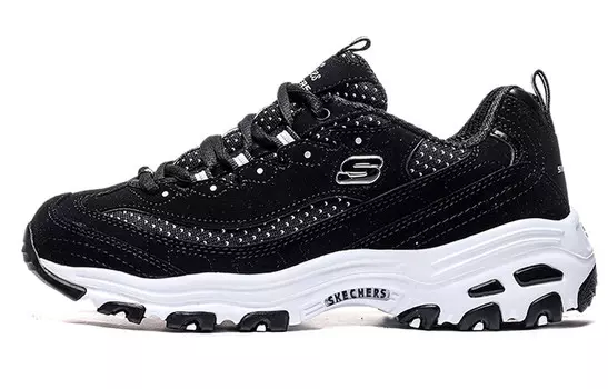 Кроссовки Skechers D'LITES Low-Running Shoes Black Women's