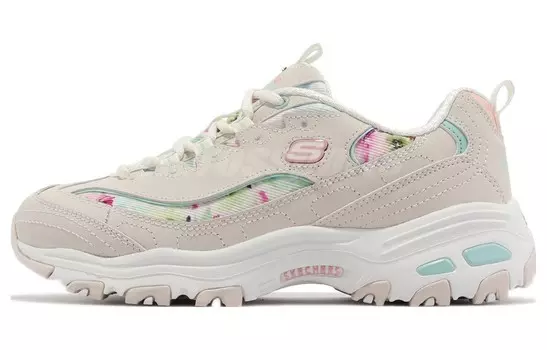 Кроссовки Skechers D"LITES Series Chunky Sneakers Women's Low-top Beige, бежевый