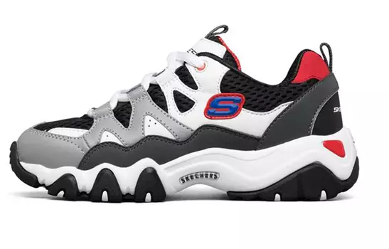 Кроссовки Skechers D"LITES Series Kids Lifestyle Shoes Kids Low-top Grey/charcoal Grey