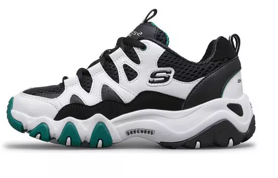 Кроссовки Skechers D"LITES Series Kids Lifestyle Shoes Kids Low-top White/green