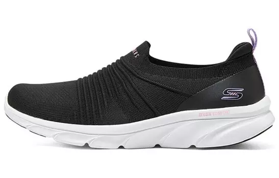 Кроссовки Skechers D"lux Comfort Lifestyle Shoes Women's Low-top Black/white, черный