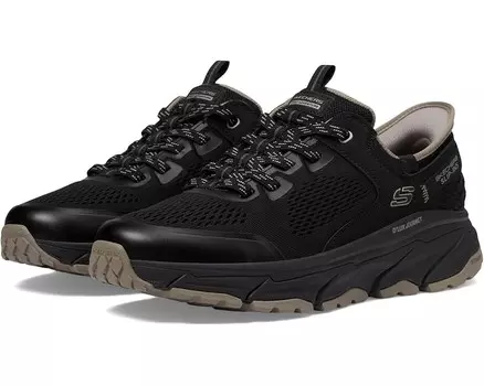 Кроссовки SKECHERS D'Lux Journey Hands Free Slip-In Sneaker, цвет Black/Taupe