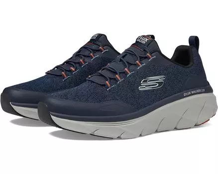 Кроссовки SKECHERS D'Lux Walker 2.0 Steadyway, цвет Navy/Orange