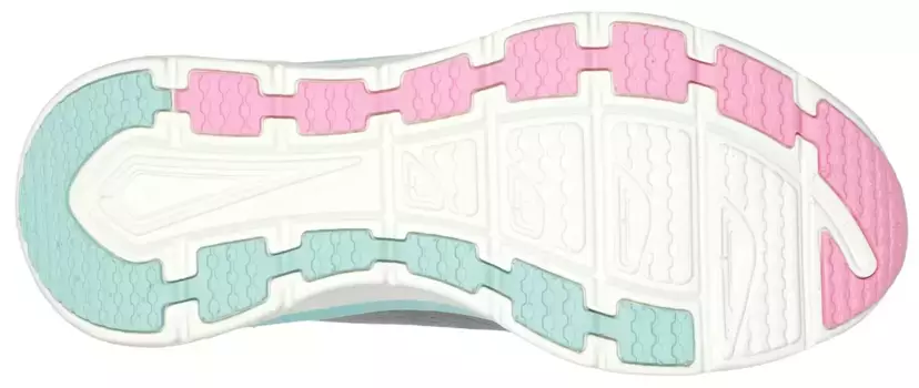 Кроссовки Skechers "D'LUX WALKER - FRESH FINESSE", веганские, цвет Grau-Kombiniert