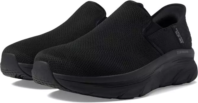 Кроссовки SKECHERS D'Lux Walker Orford Hands Free Slip-Ins, цвет Black/Black