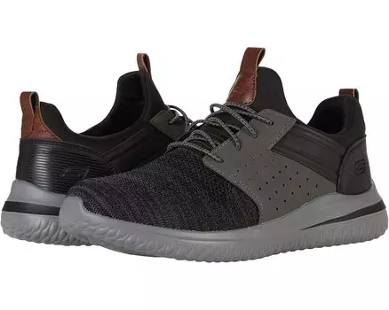 Кроссовки SKECHERS Delson 3.0 - Cicada, цвет Black/Gray