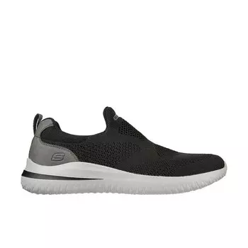 Кроссовки Skechers Delson 3.0 Fairfield slip-on, черный