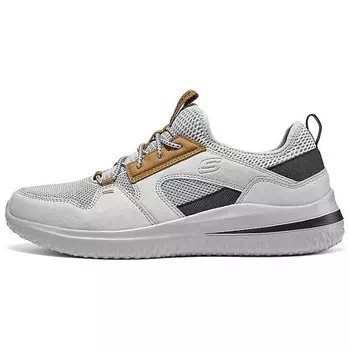 Кроссовки Skechers Delson 3.0 Lifestyle Shoes Men Low-top Gray, серый