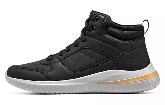 Кроссовки Skechers Delson 3.0 Lifestyle Shoes Men High-top Black, черный