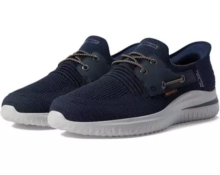 Кроссовки SKECHERS Delson 3.0 Roth Hands Free Slip-Ins, темно-синий